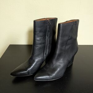 Franco Sarto Leather Ankle Boots